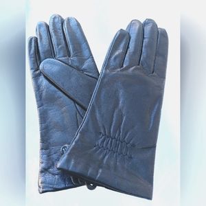 WOMEN 100% LEATHER WINTER GLOVES